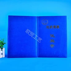 比武競(jìng)賽證書