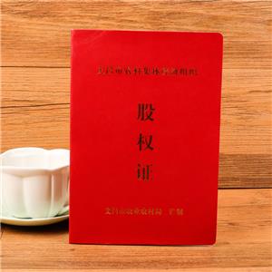 文章市股權(quán)證定做